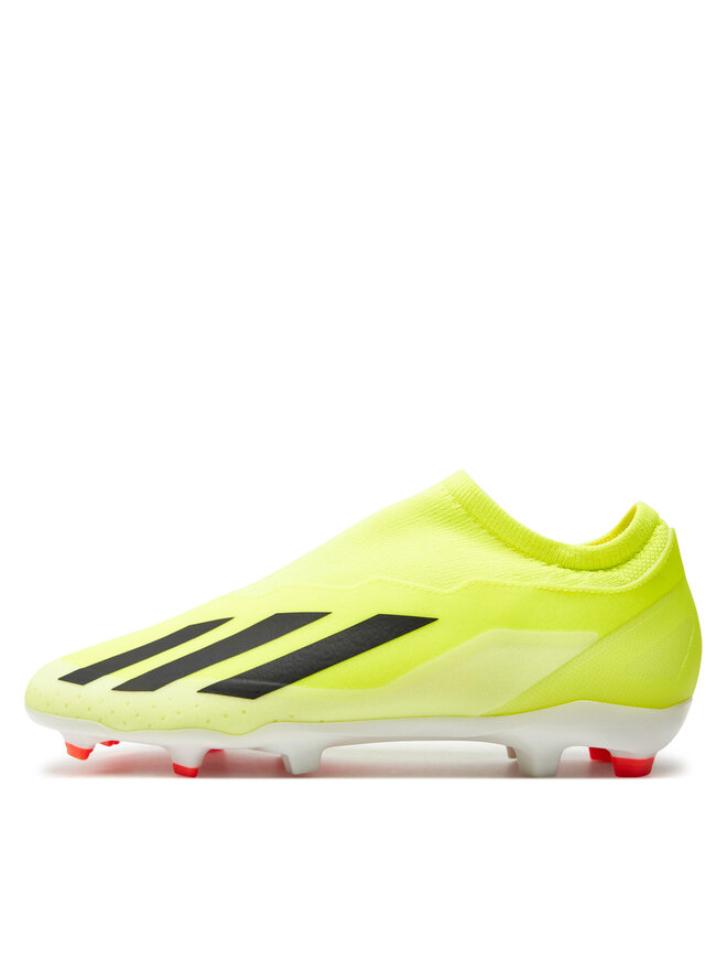adidas Buty do piłki nożnej adidas X Crazyfast League Laceless IG0622 Żółty