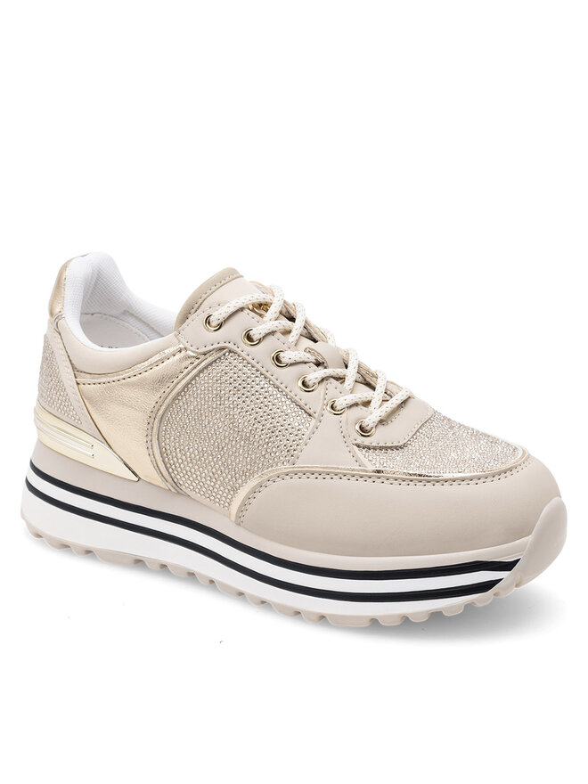 Eva Minge Sneakersy Eva Minge WYL3795-1 Beżowy