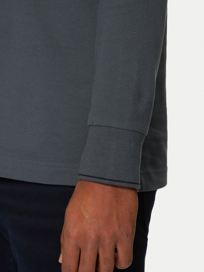 Tom Tailor Tom Tailor Poloshirt 1043998 Grau Regular Fit