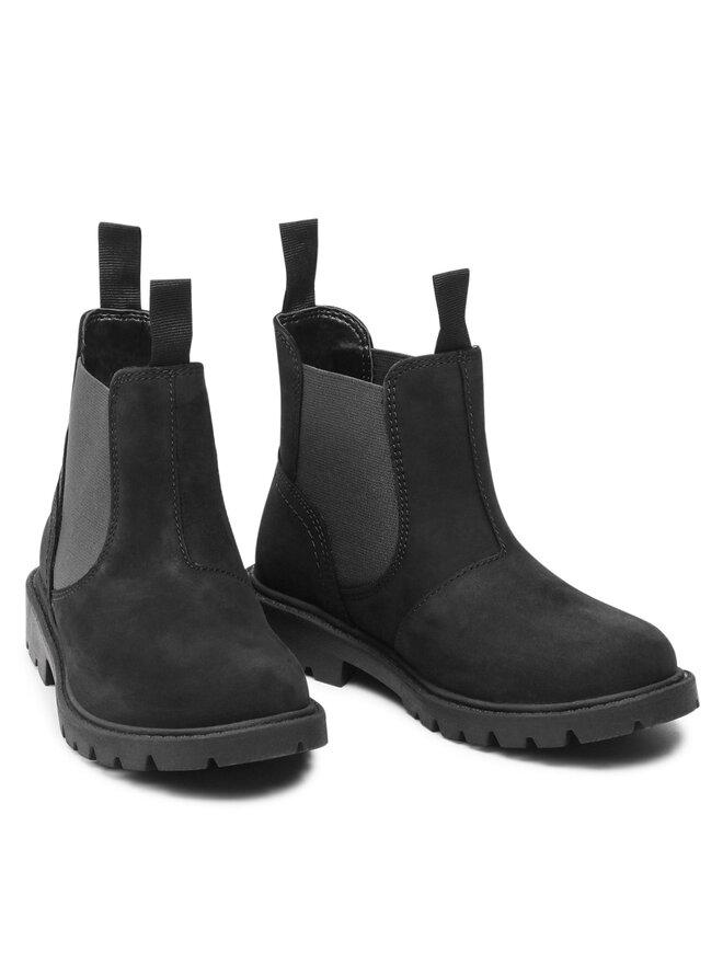 Geox Stiefeletten Geox J Shaylax B. A J16FAA 00045 C4429 S Schwarz