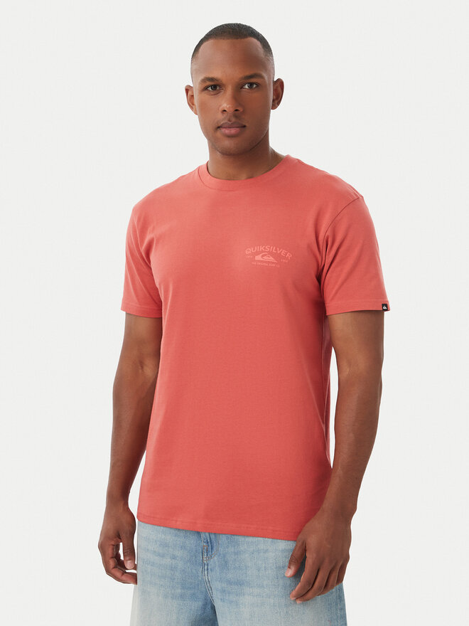 Quiksilver Quiksilver Футболка Anchor EQYZT08178 Світло-червоний Regular Fit