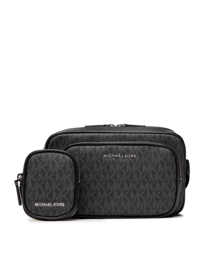 MICHAEL Michael Kors Τσαντάκι MICHAEL Michael Kors Hudson 33U2LHDC2B Μαύρο