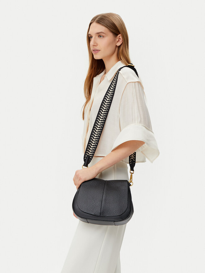 Gianni Chiarini Kabelka Gianni Chiarini Helena Round BS 11086 TKL-NAETN Černá