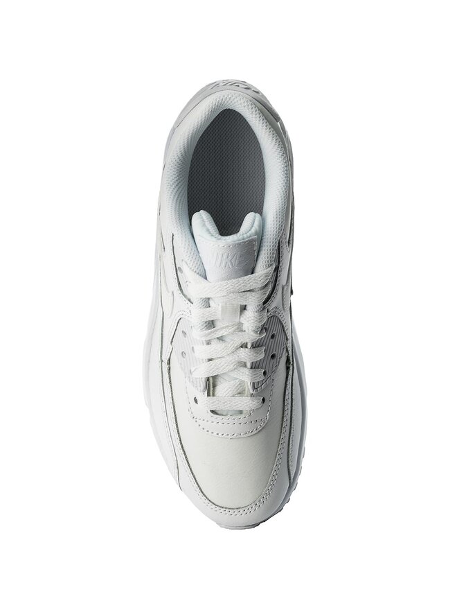 Nike Sneakersy Nike Air Max 90 Ltr (GS) 833412 100 Biela