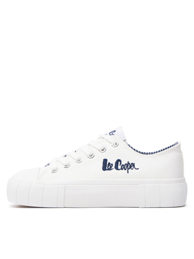 Lee Cooper Trampki Lee Cooper LCW-24-31-2743LA Biały