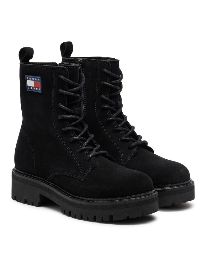 Tommy Jeans Μποτάκια Tommy Jeans Urban EN0EN02630 Μαύρο
