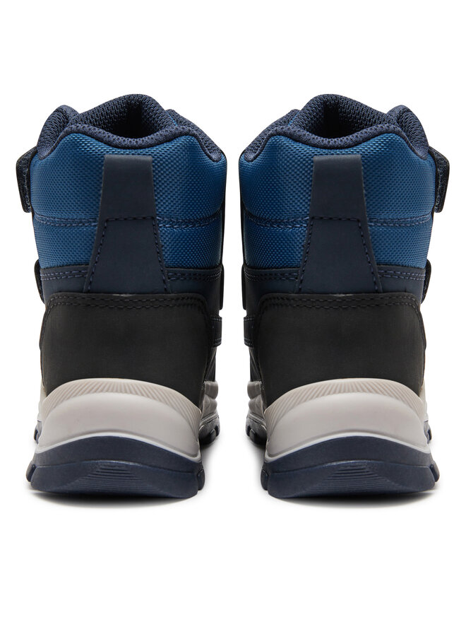 Geox Škornji za sneg Geox B Flanfil Boy B Abx B463VA 050FU C4002 S Mornarsko modra