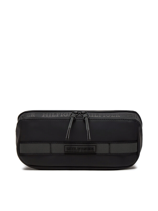 Tommy Hilfiger Smink táska Tommy Hilfiger Monotype AM0AM12785 Fekete
