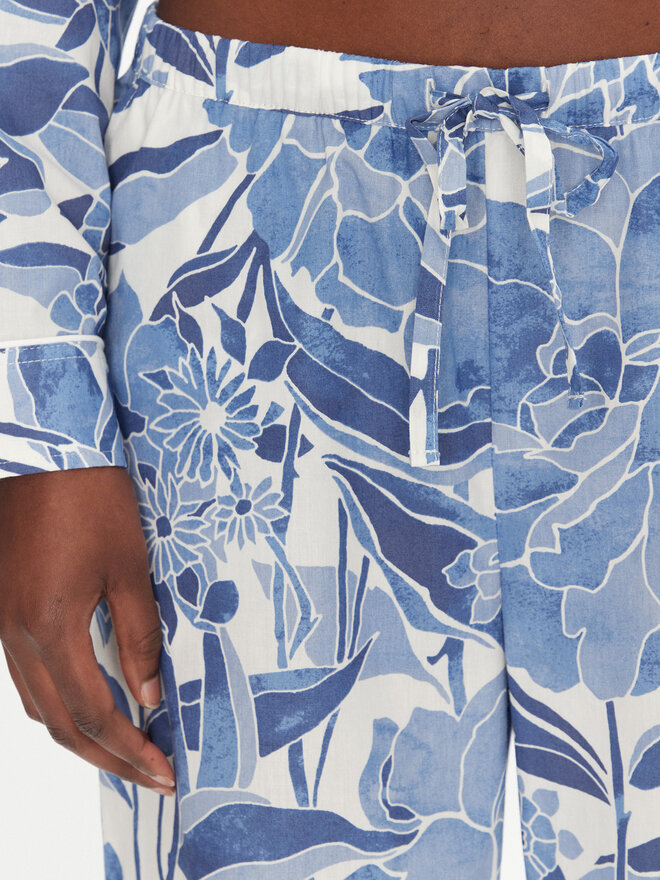 Gap Gap Pyjamahose 531506-15 Blau Relaxed Fit