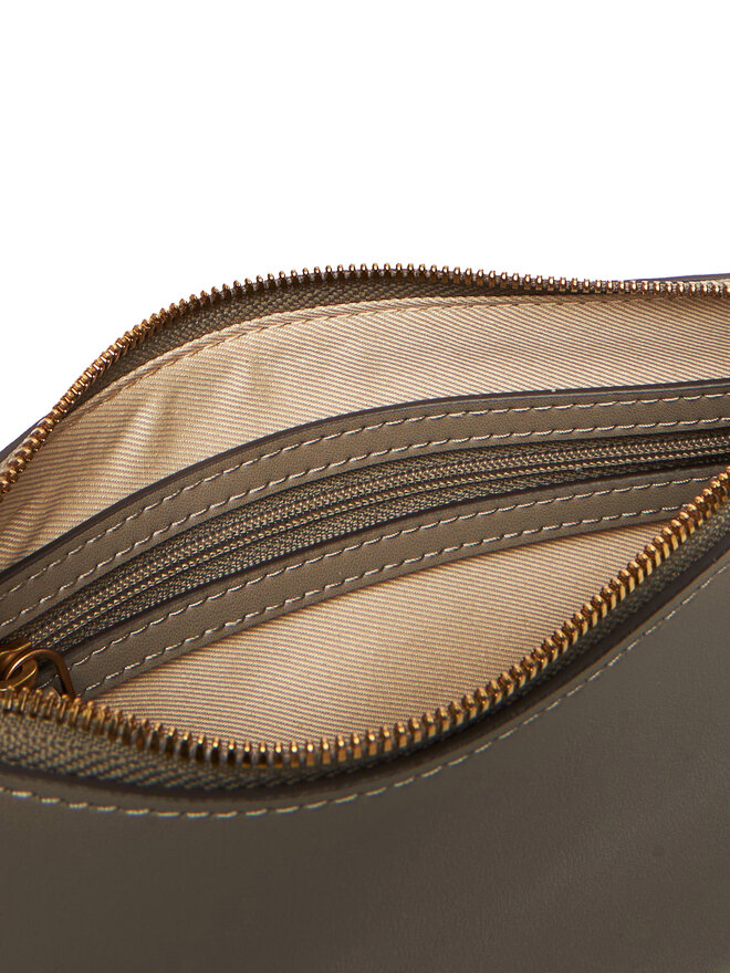 PINKO Bolso PINKO Flat Horizontal Mini AI 25-26 104277 A0F1 Gris