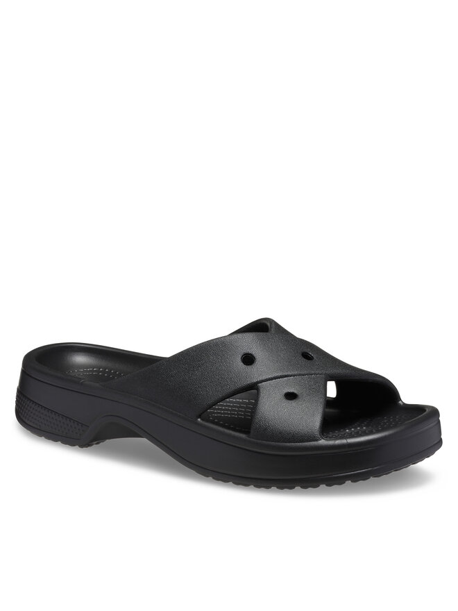 Crocs Шльопанці Crocs Classic Women's Cross Strap 210840 Чорний