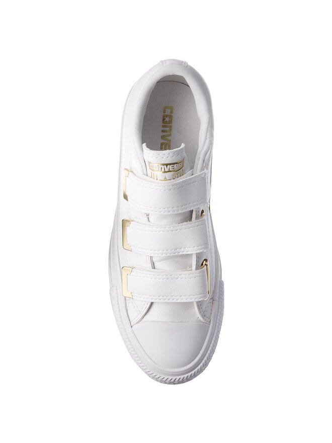 Sneakers Converse Ctas 3V Ox 559905C Blanc chaussures