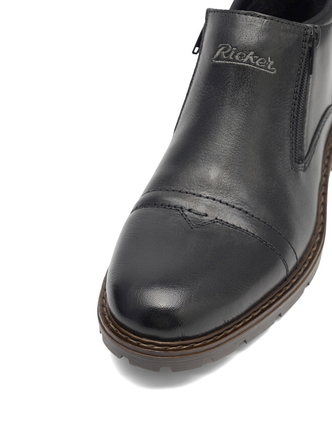 Rieker Schnürschuhe Rieker 12194-00 Schwarz