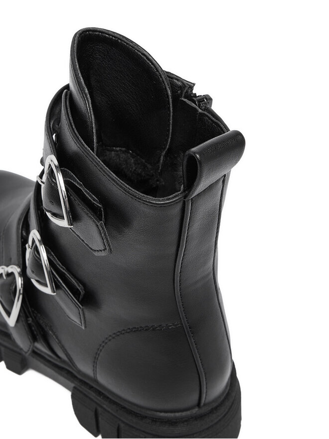 DeeZee Schnürstiefeletten DeeZee CS5959-01 Schwarz