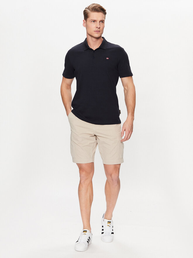 Napapijri Napapijri Poloshirt Ealis NP0A4H8B Dunkelblau Regular Fit
