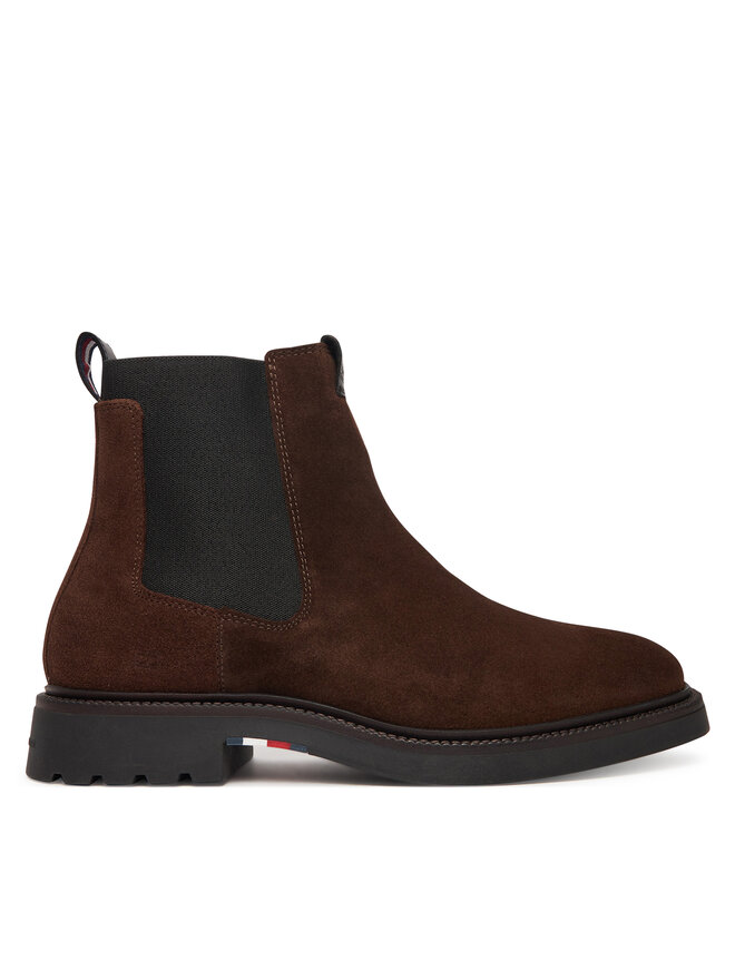 Tommy Hilfiger Боти тип челси Tommy Hilfiger Comfort Lwt FM0FM05592 Кафяв