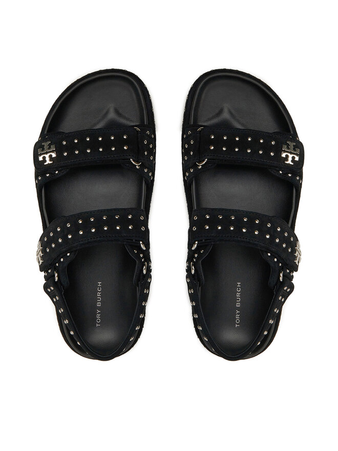 Tory Burch Sandały Tory Burch Kira Sport Sandal 159921 Czarny