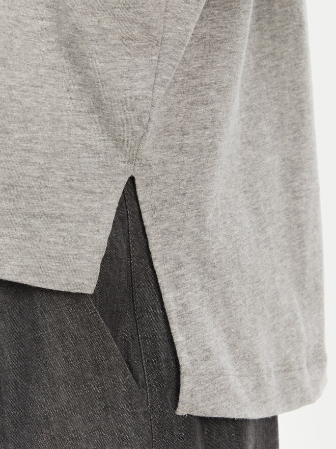 French Connection French Connection T-Shirt 76BZA Grau Relaxed Fit