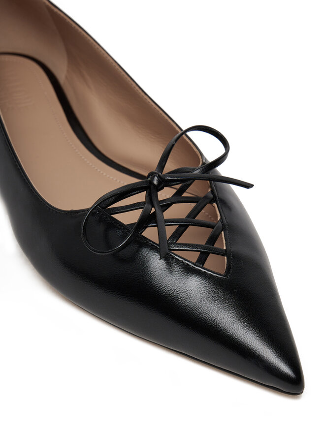 MALONE SOULIERS Balerina MALONE SOULIERS Hedy Flat 10-4 Fekete
