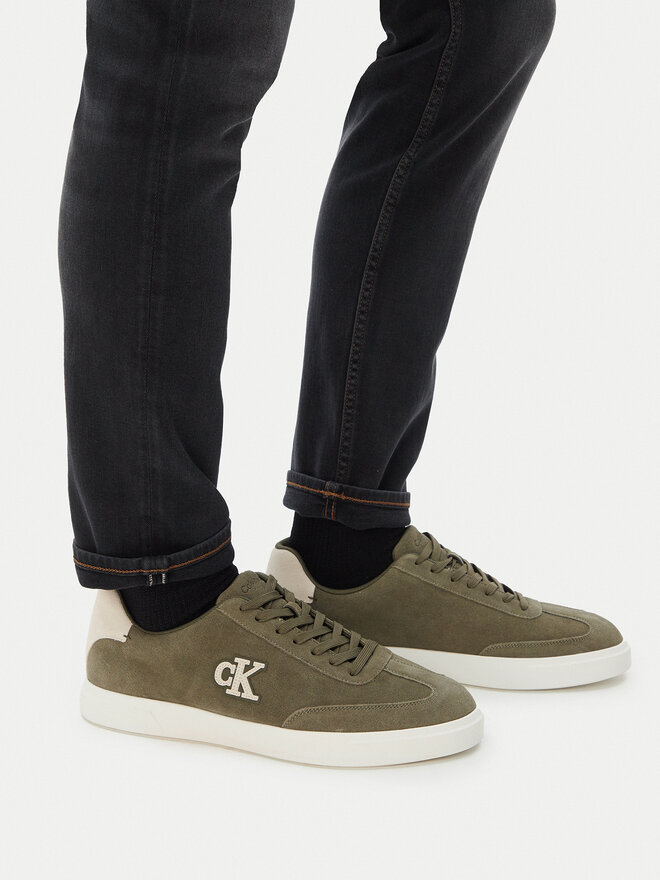 Calvin Klein Sneakers Calvin Klein Low Prof Cupsole Su HM0HM02125 Grün