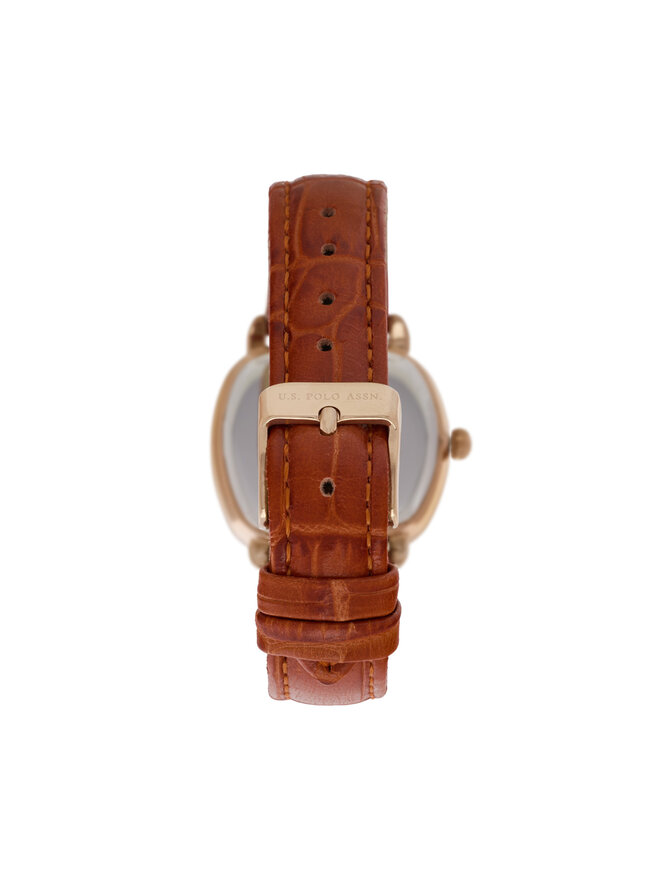 U.S. Polo Assn. Годинник U.S. Polo Assn. Mirabelle USP8488RG Коричневий