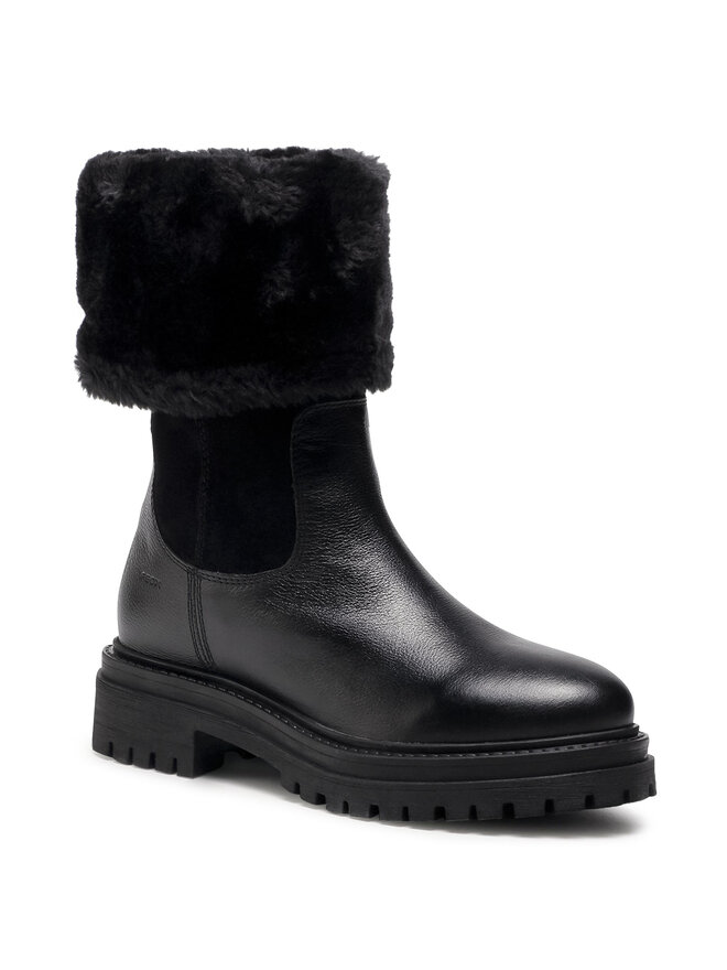 Geox Členková obuv Geox D Iridea M D04HRM 02246 C9999 Čierna