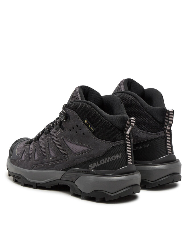 Salomon Pārgājienu apavi Salomon X Ultra 360 Leather Mid Gore-Tex L47571100 Pelēks