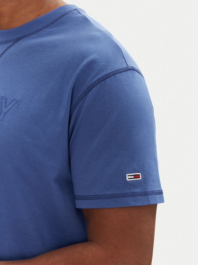 Tommy Jeans Tommy Jeans Póló Tonal Crest DM0DM20805 Kék Relaxed Fit