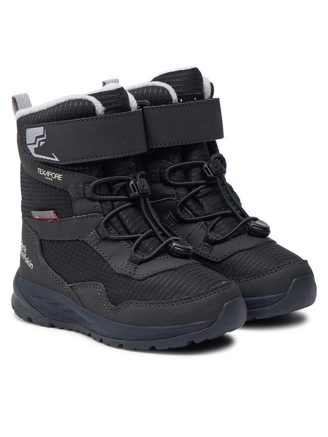 Jack Wolfskin Sniega zābaki Jack Wolfskin Polar Bear-B Texapore High Vc K A62145 Pelēks