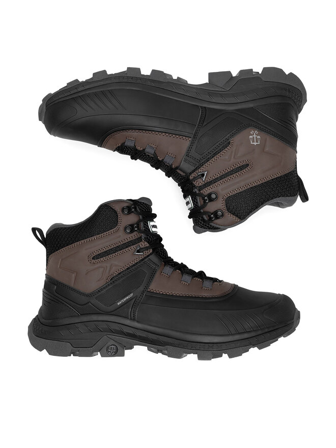 Hunter Туристически Hunter AWW EVERGREEN SNOW HIKER WP Кафяв