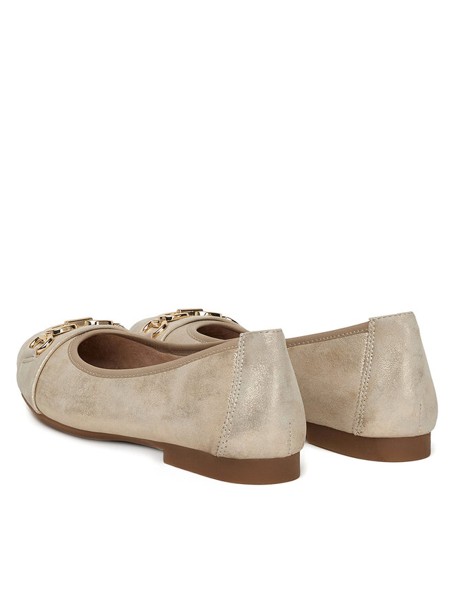 Remonte Ballerinas Remonte D0K10-90 Goldfarben