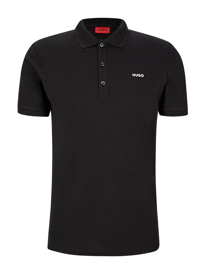 HUGO Hugo Polo 50470547 Μαύρο Slim Fit