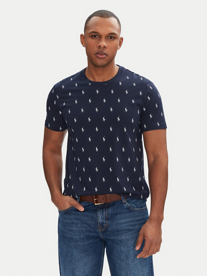 Polo Ralph Lauren Polo Ralph Lauren Póló 714899612006 Sötétkék Regular Fit