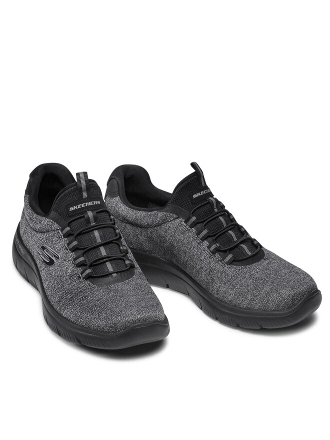 Skechers Сникърси Skechers Forton 52813/BBK Сив