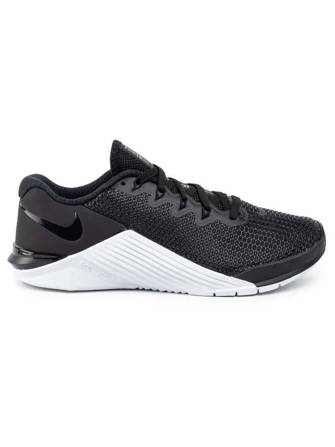Nike - metcon 5 women's training shoe - black/black-white-wolf grey cheap