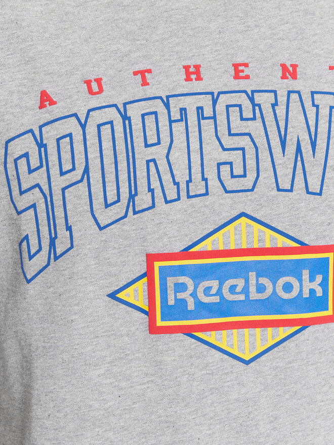 Reebok Reebok Футболка Sporting Goods II0674 Сірий Regular Fit