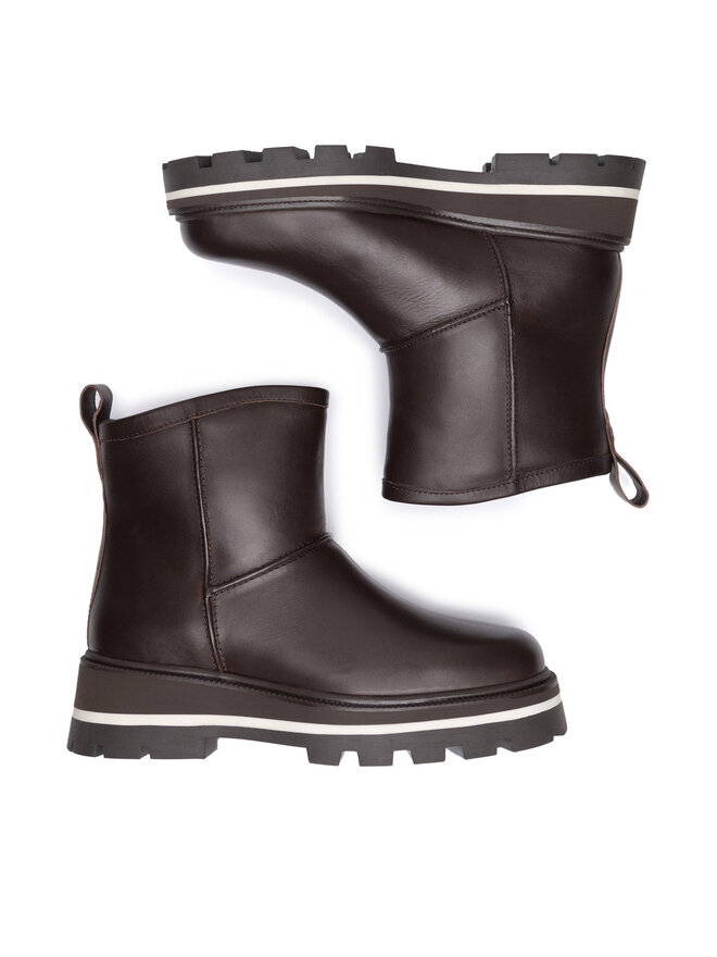 Gino Rossi Īsie zābaki Gino Rossi CASA-24FW302 Brūns