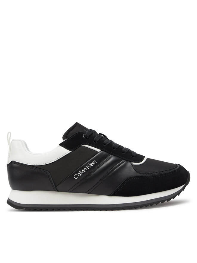 Zapatillas Calvin Klein Low Top Lace Up Mix HM0HM01399 Negro zapatos.es