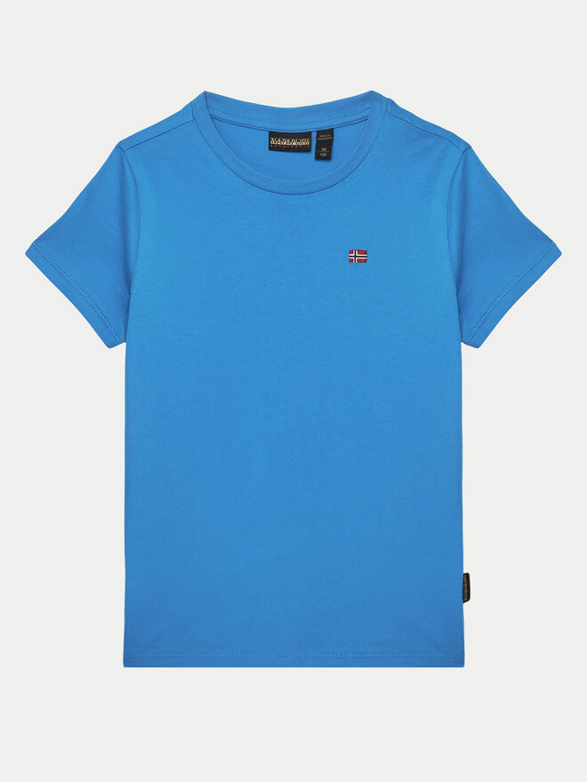 Napapijri Napapijri Футболка Salis SS 2 NP0A4GEHB2W1 S Голубий Regular Fit