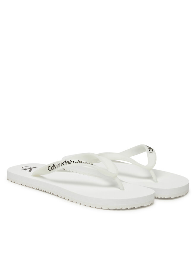 Calvin Klein Jeans Chancletas Calvin Klein Jeans Beach Sandal Transparent Tpu YW0YW01829 Blanco