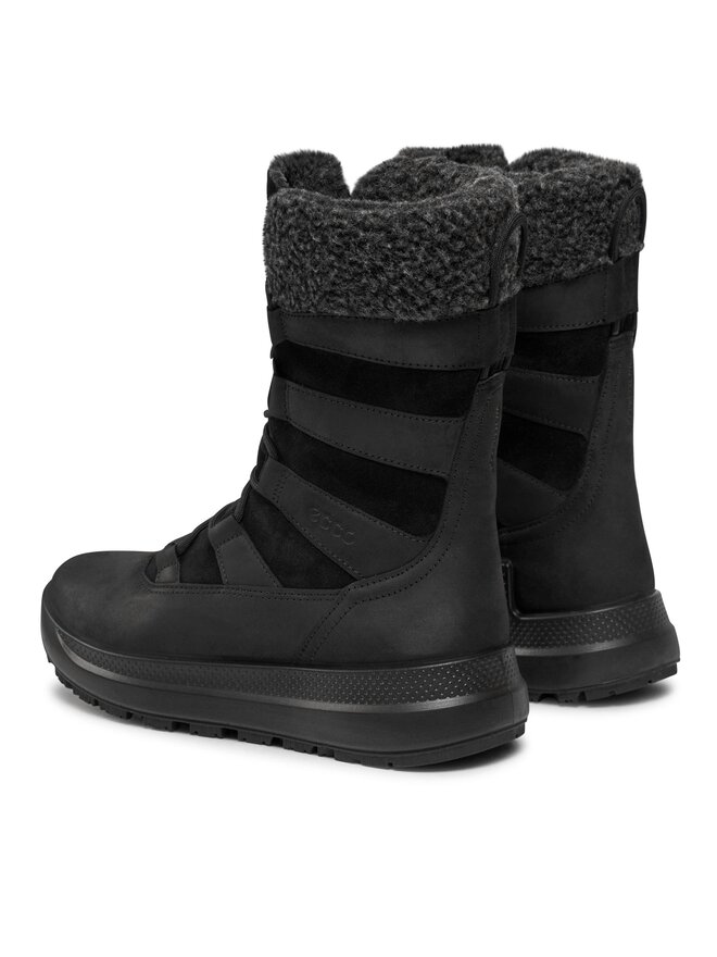 ECCO Polokozačky ECCO Solice Waterproof 42021351052 Černá
