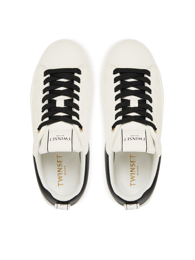TWINSET Сникърси TWINSET 252TCP024 Бял