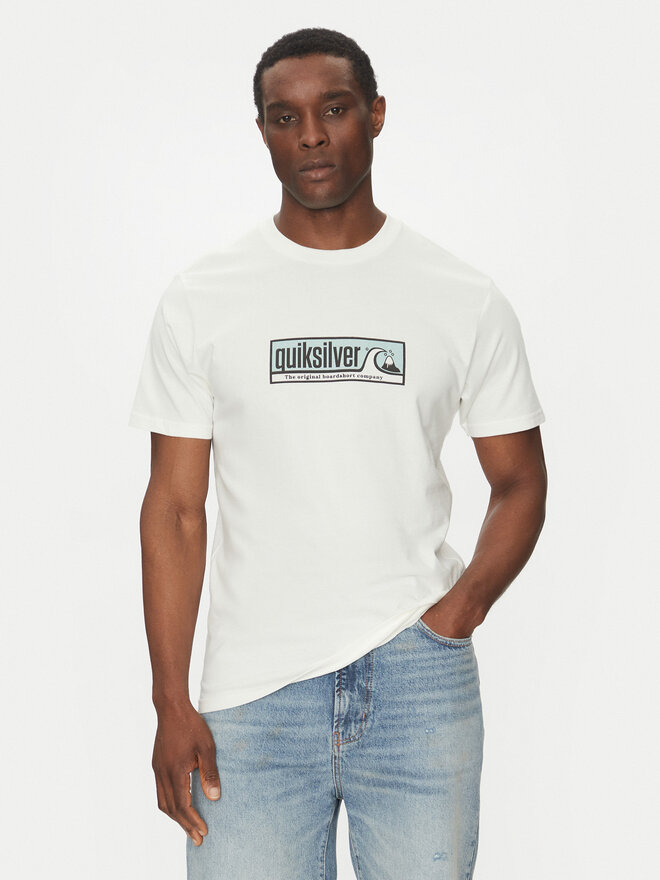 Quiksilver Quiksilver Camiseta EQYZT08040 Blanco Regular Fit