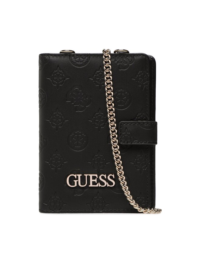 Guess Калъф за документи Guess Berta (S) Slg SWD745 20600 Черен