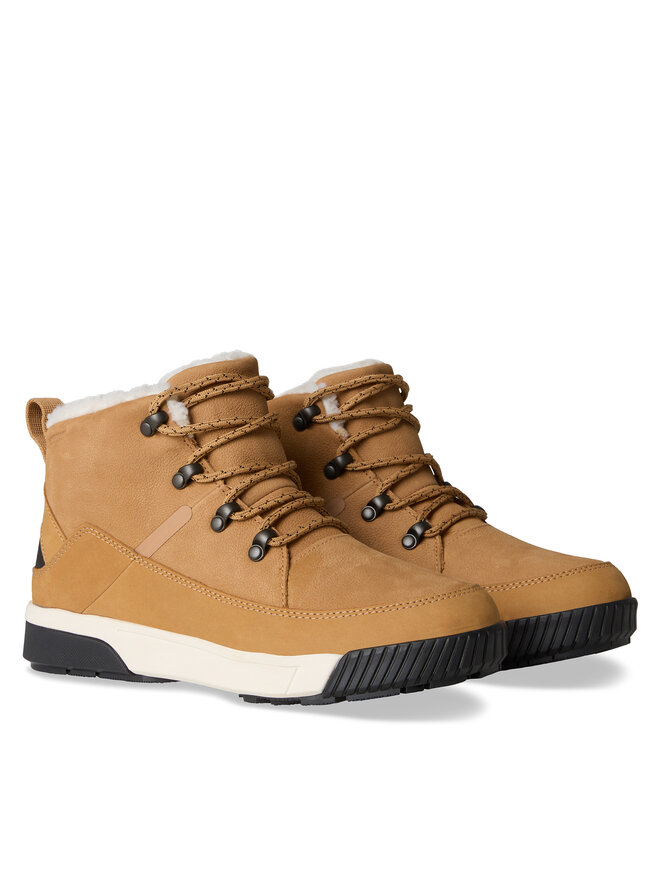 The North Face Botki The North Face Sierra Mid Lace Wp NF0A4T3XKOM Brązowy