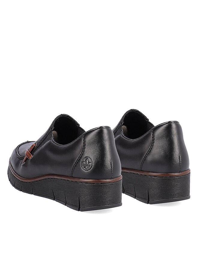 Rieker Halbschuhe Rieker 53783-00 Schwarz