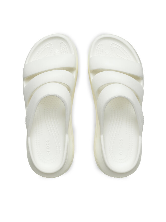 Crocs Klapki Crocs Mega Crush Triple Strap 209842 Écru