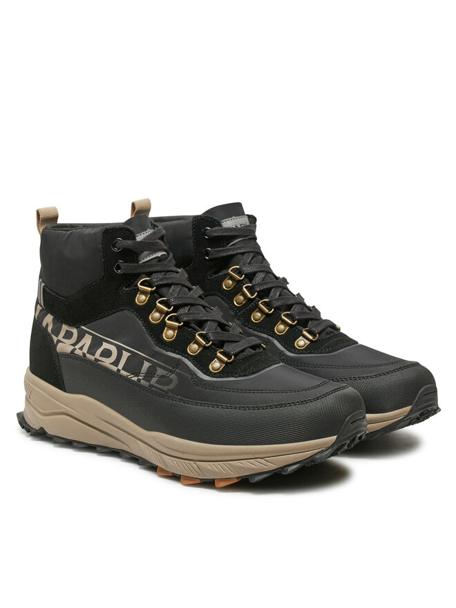 Napapijri Schnürschuhe Napapijri Vorte NP0A4IKS Schwarz