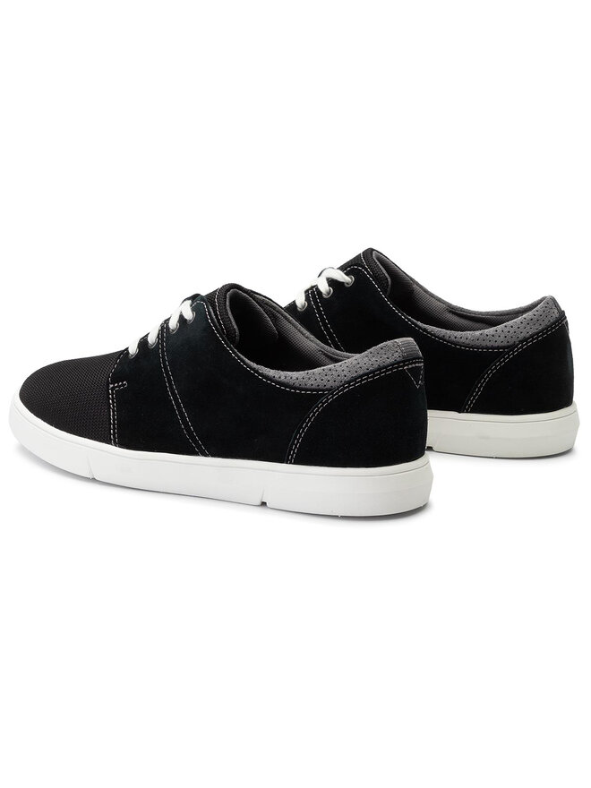 Clarks Снікерcи Clarks Landry Edge 261398547 Чорний