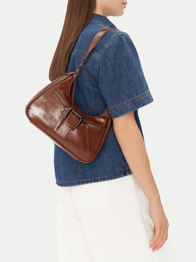 DeeZee Handtasche DeeZee C-DZE-S-005-08 Braun